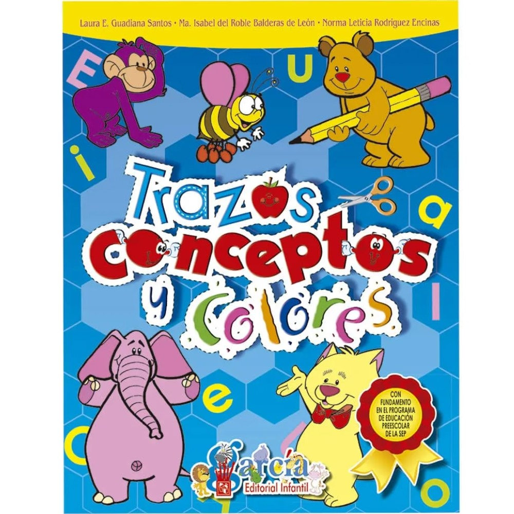 LIBRO P/ILUMINAR TRAZOS, CONCEPTOS Y COLORES