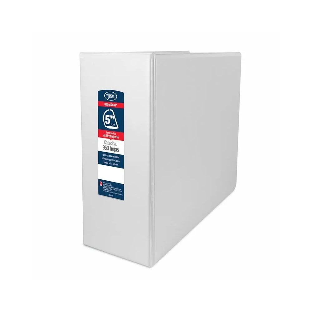 [ACCP3213] CARPETA DE VINIL ACCO 386 T/CARTA BLANCO  5"