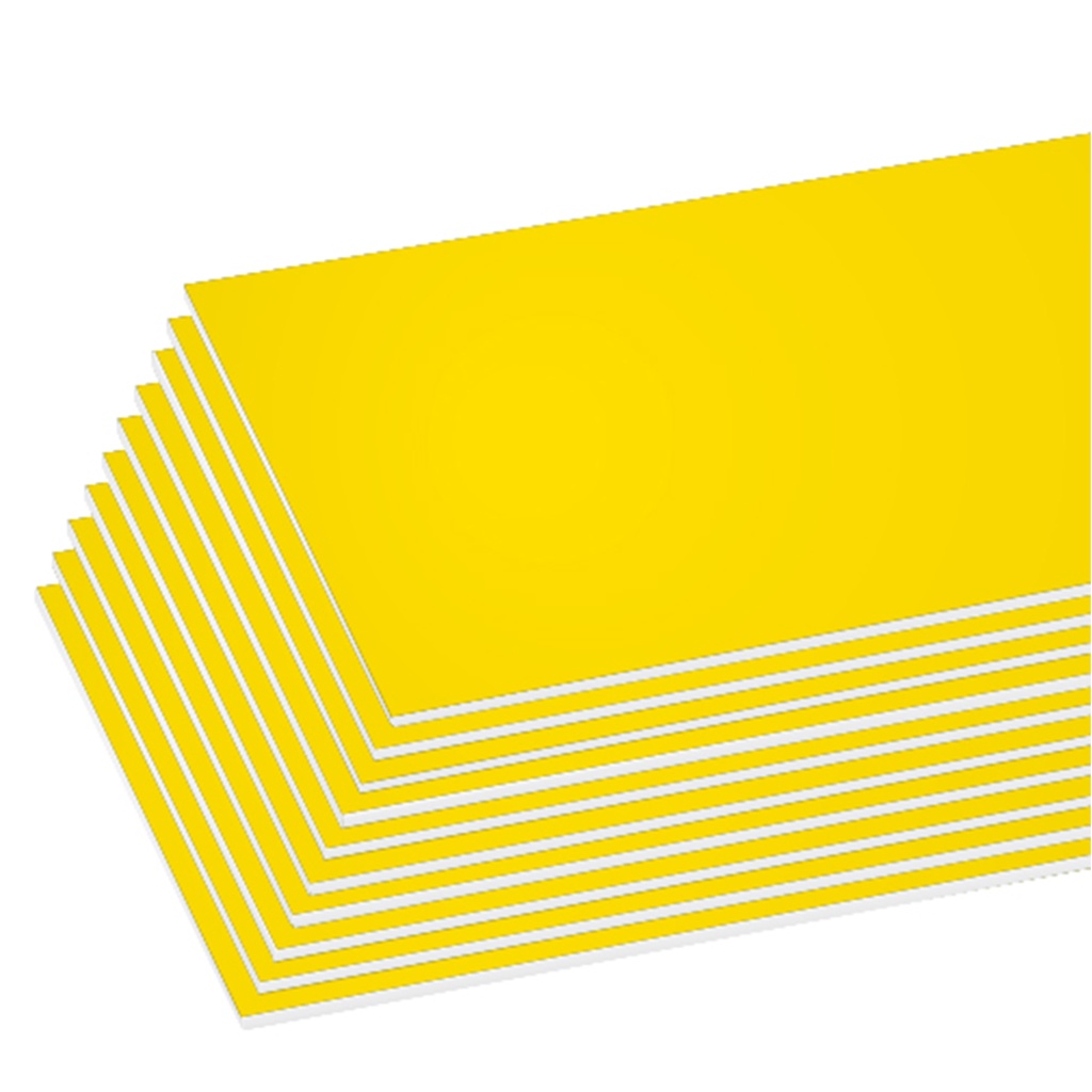 CARTULINA FOAMBOARD AMARILLO 20"X30"