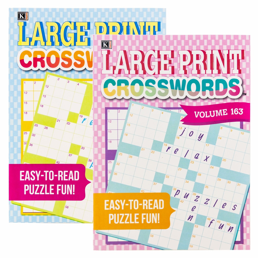 [BAZ84300] KAPPA LARGE PRINT CROSSWORDS