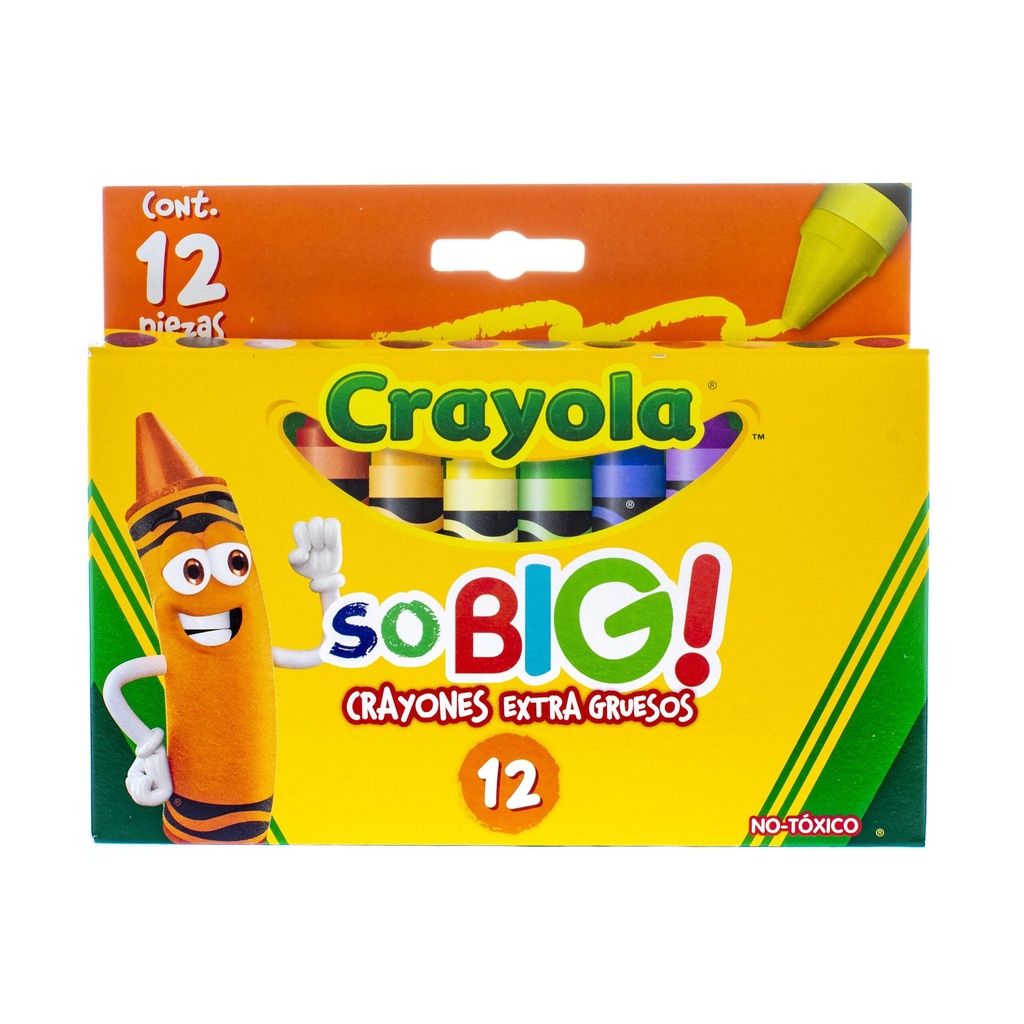[CYO5219120003] COLORES CRAYOLA SOBIG C/12 PZA