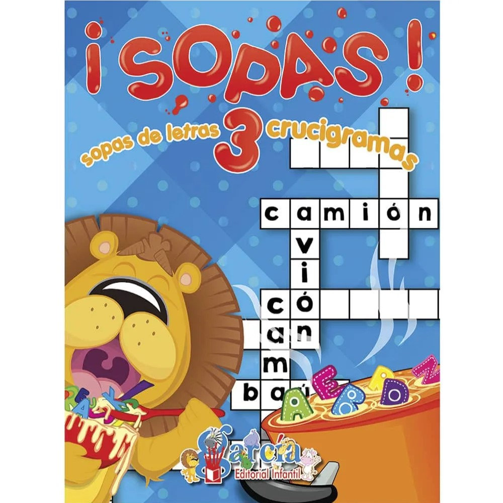 [GAR12043] SOPA DE LETRAS Y CRUCIGRAMAS 3