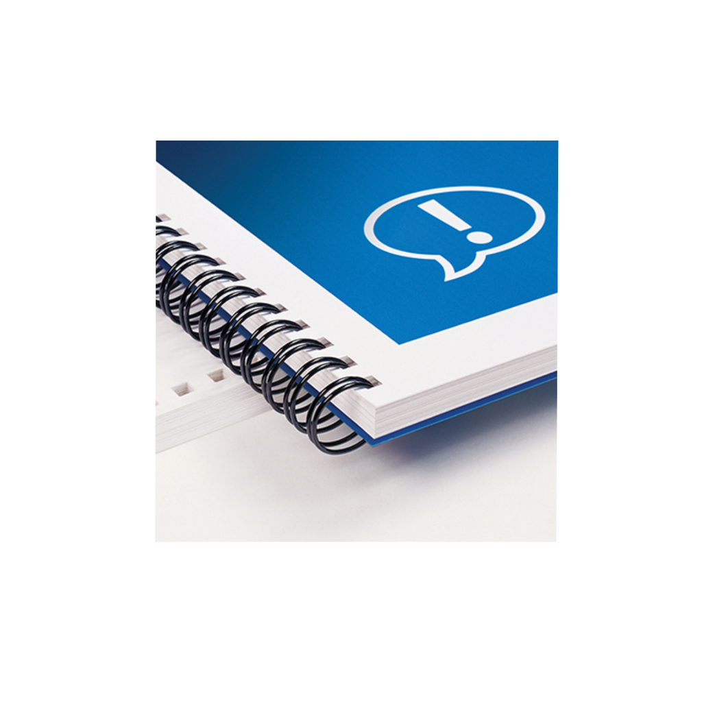 TWIN LOOP 2:1 NEGRO EN CAJA C/20 3/4"