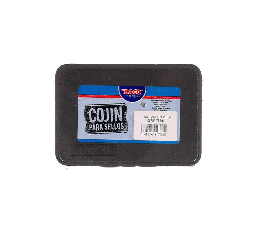 [BACTS004] COJIN PARA SELLOS DE PLASTICO CHICO BACO