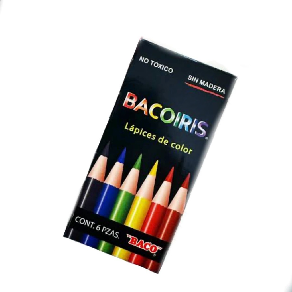 [BCOLP101] COLORES BACOIRIS CORTO C/6