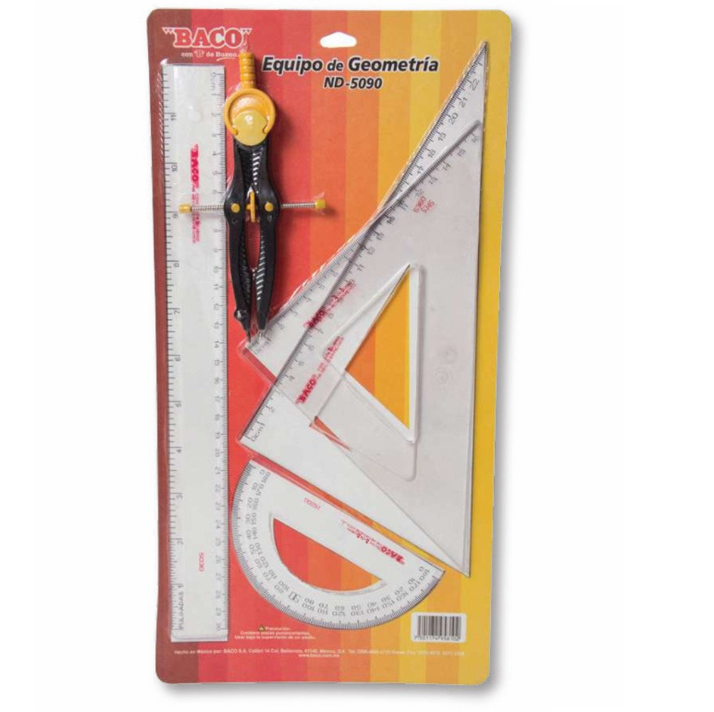 GEOMETRIA BACO C/COMPAS E-5090