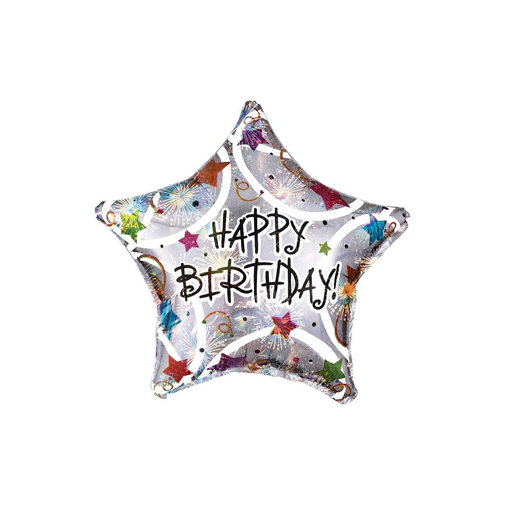 [CONV13501/02] HAPPY BIRTHDAY STARS STANDARD