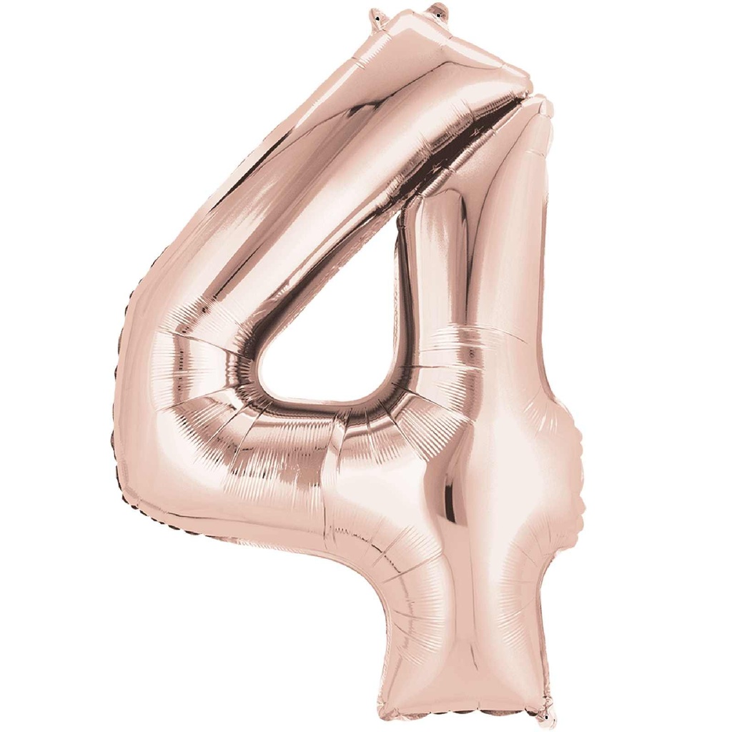 34 NUMBER #4 ROSA GOLD SUPER SHAPE