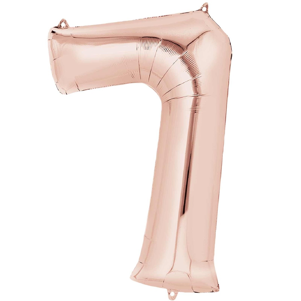 34 NUMBER #7 ROSA GOLD SUPER SHAPE