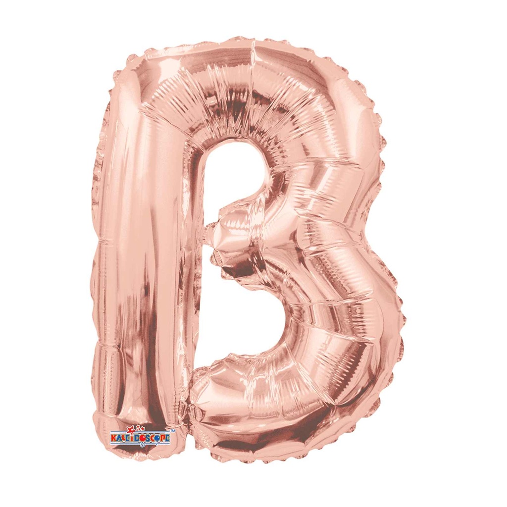 14 LETRA #B ROSE GOLD MINI SHAPE