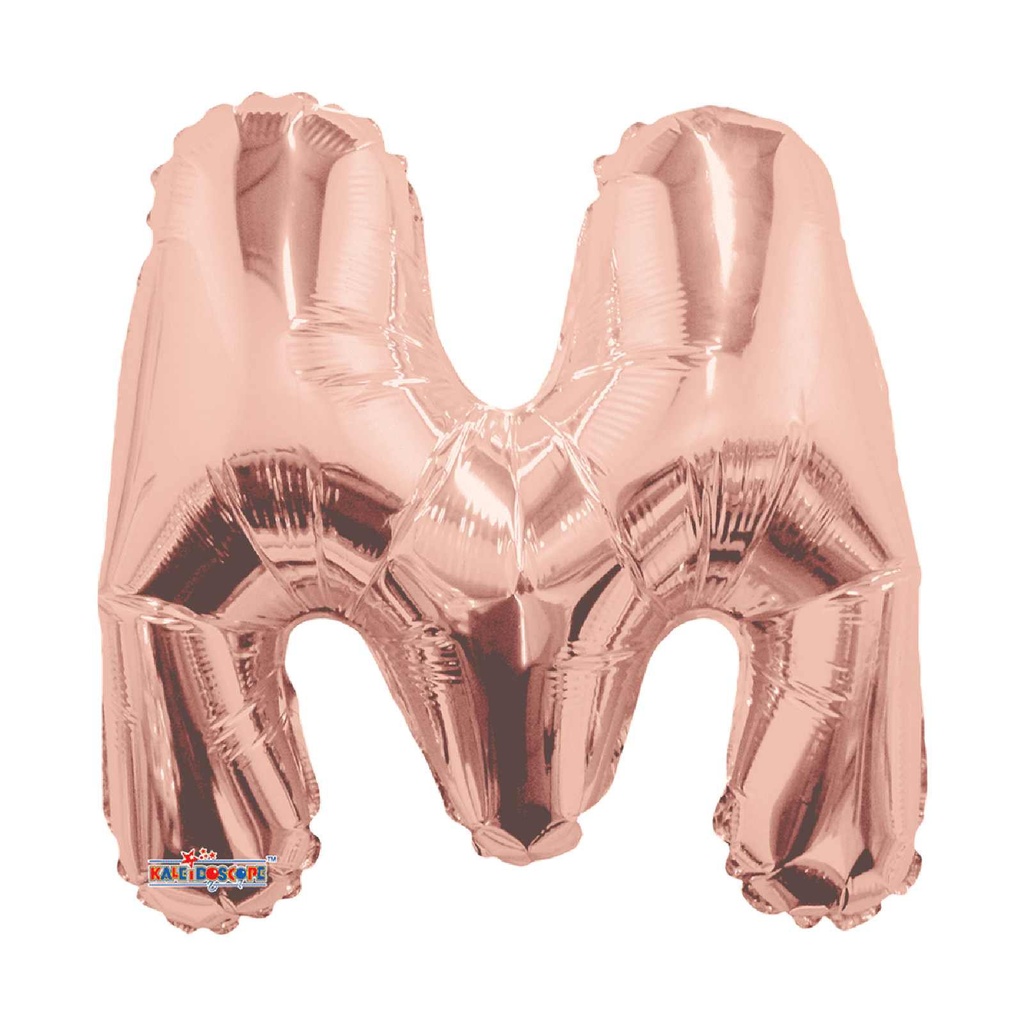 14 LETRA #M ROSE GOLD MINI SHAPE