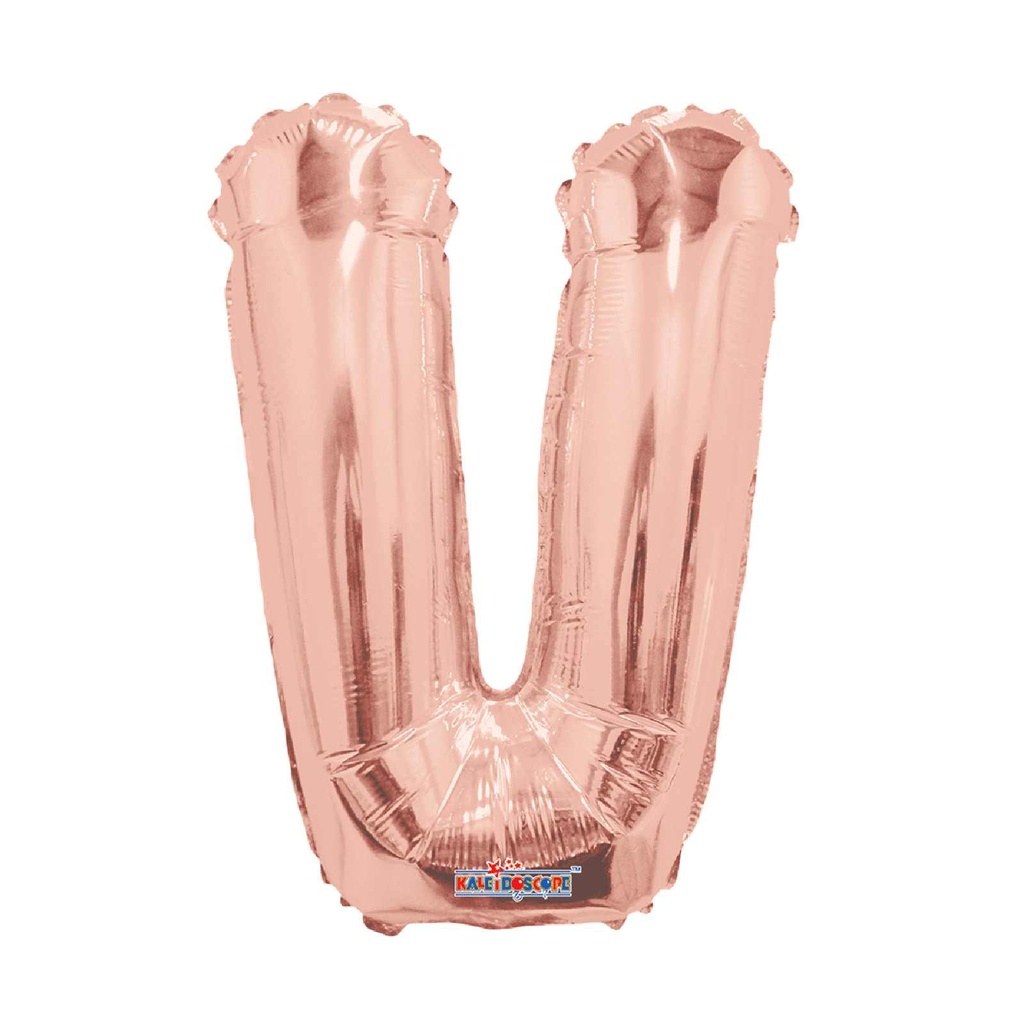 14 LETRA #V ROSE GOLD MINI SHAPE