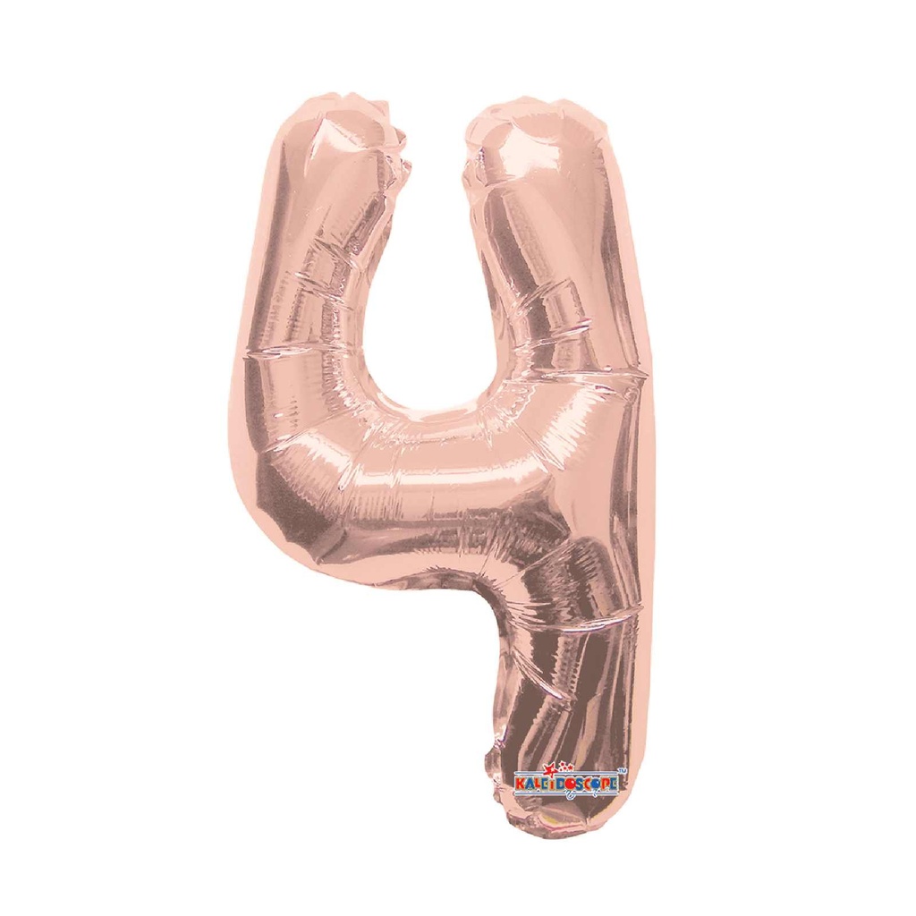 14 NUMERO #4 ROSE GOLD MINI SHAPE