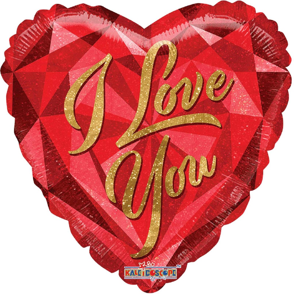 [CONV16994/04] GEM HEART HO JUMBO