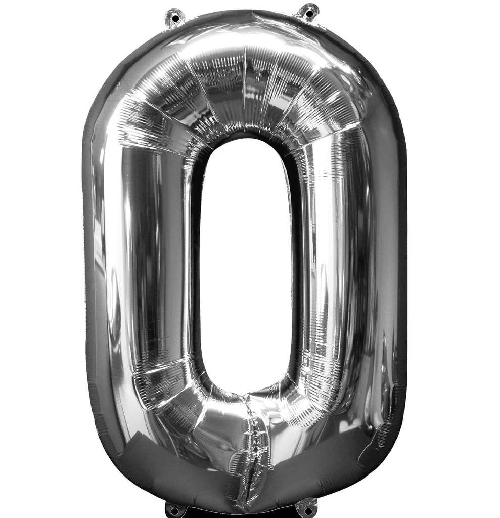 34 NUMBER #0 SILVER SHAPE SUPER SHAPE