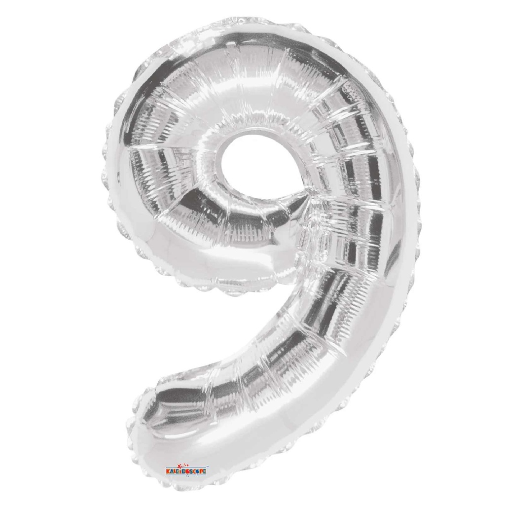 34 NUMBER #9 SILVER SHAPE SUPER SHAPE