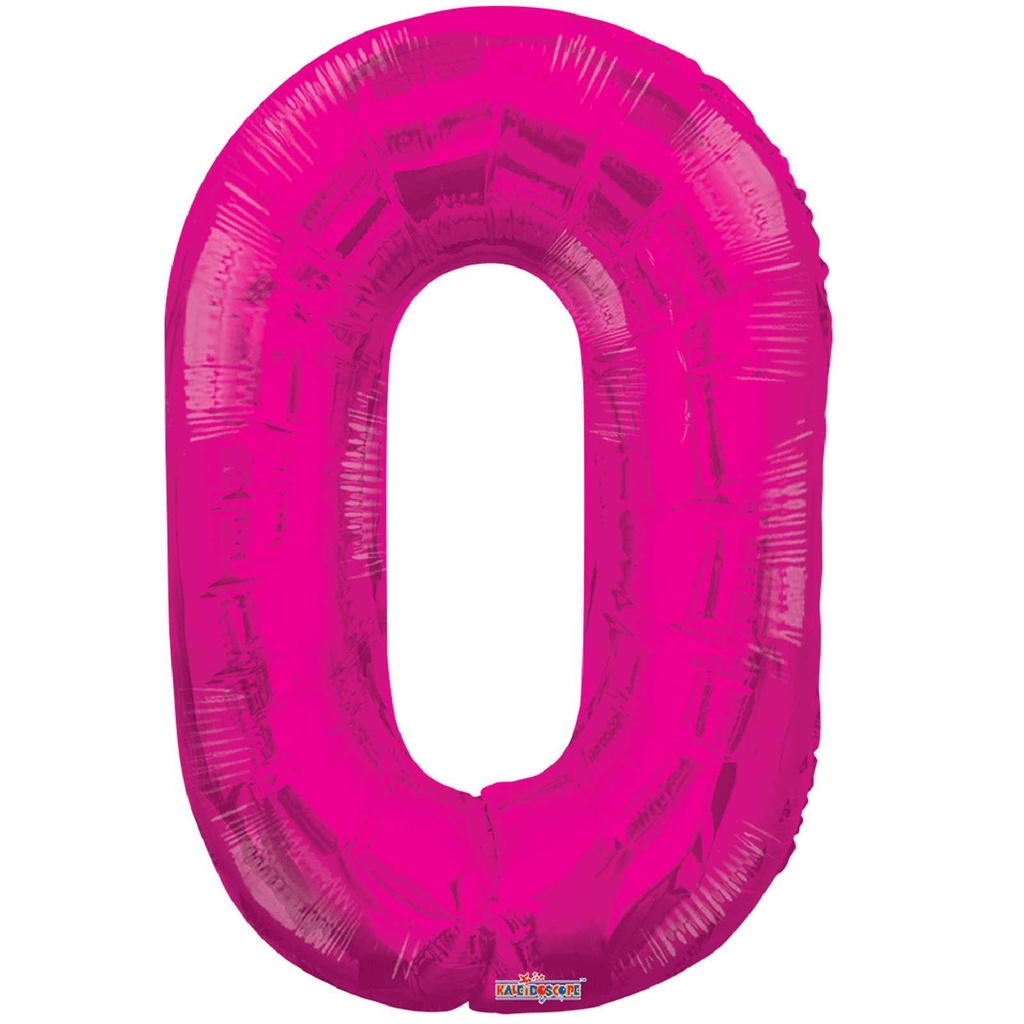 34 NUMBER #0 PINK SHAPE SUPER SHAPE
