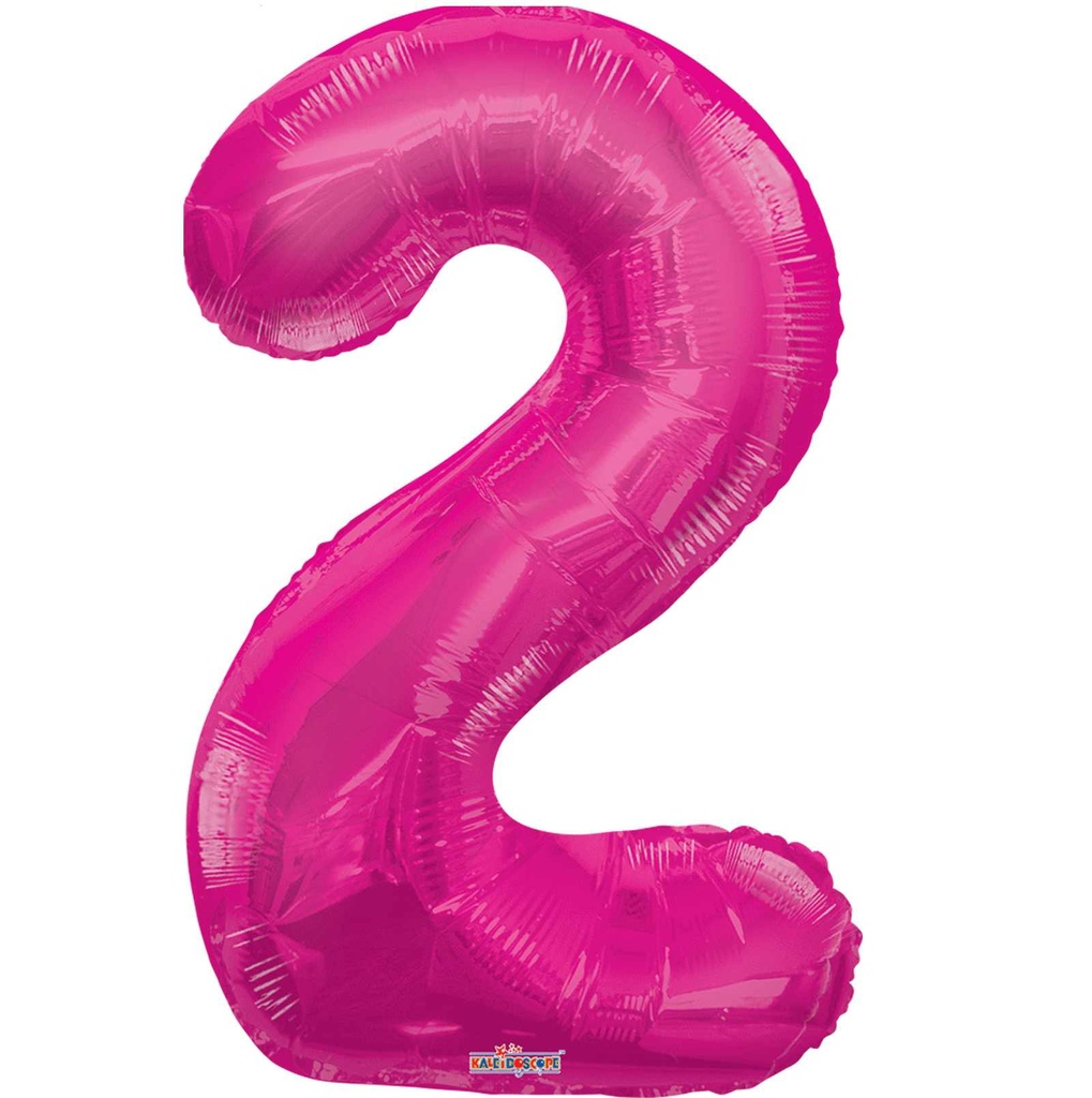 34 NUMBER #2 PINK SHAPE SUPER SHAPE