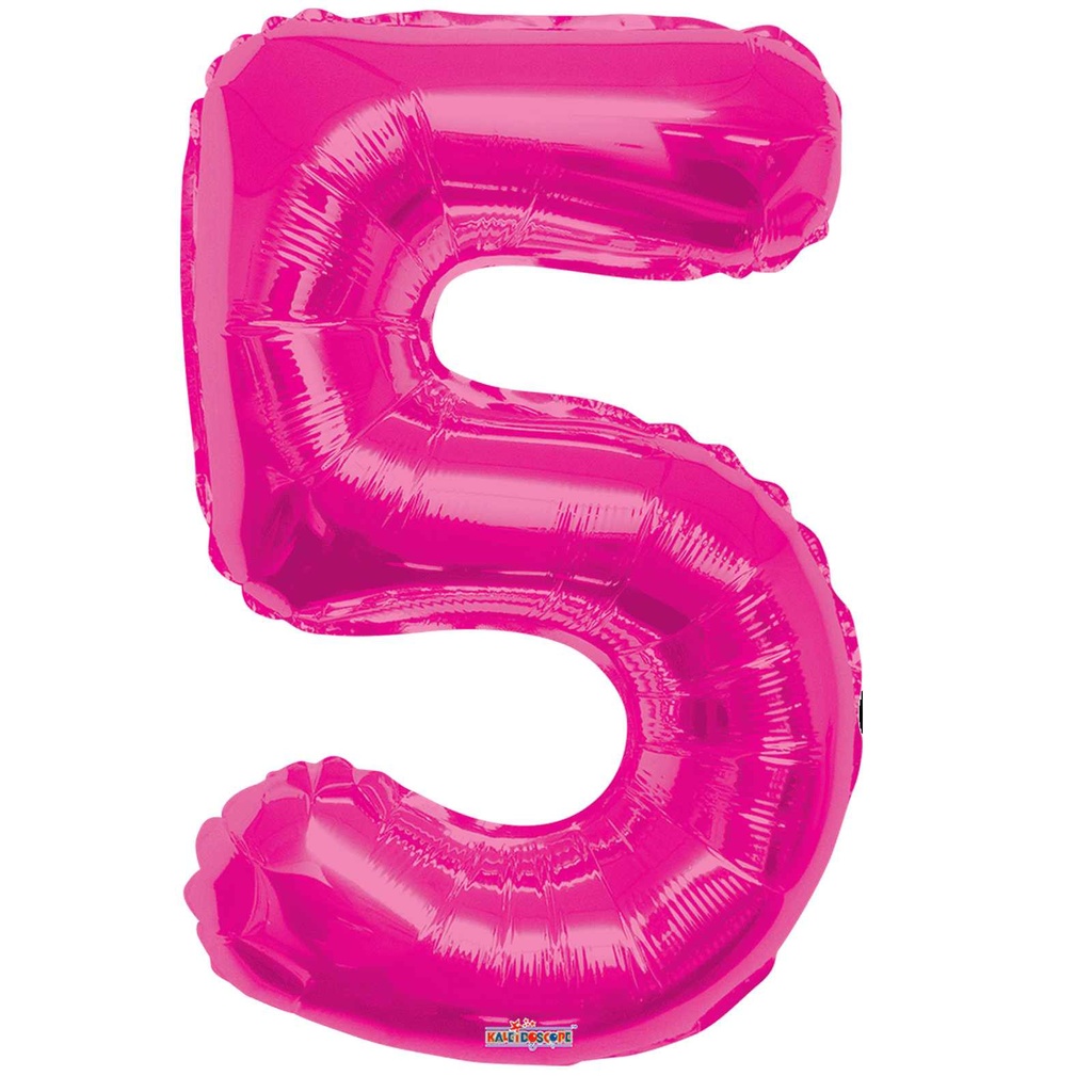 34 NUMBER #5 PINK SHAPE SUPER SHAPE