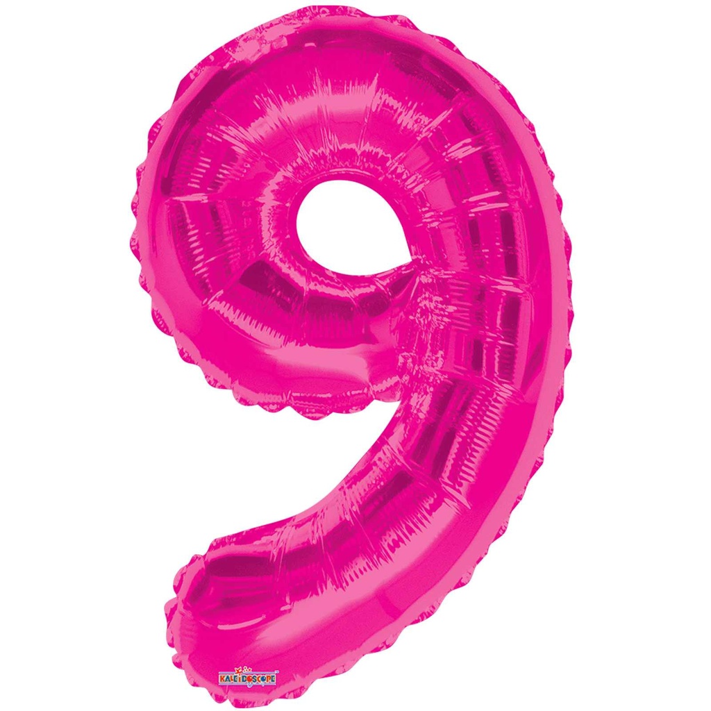 34 NUMBER #9 PINK SHAPE SUPER SHAPE