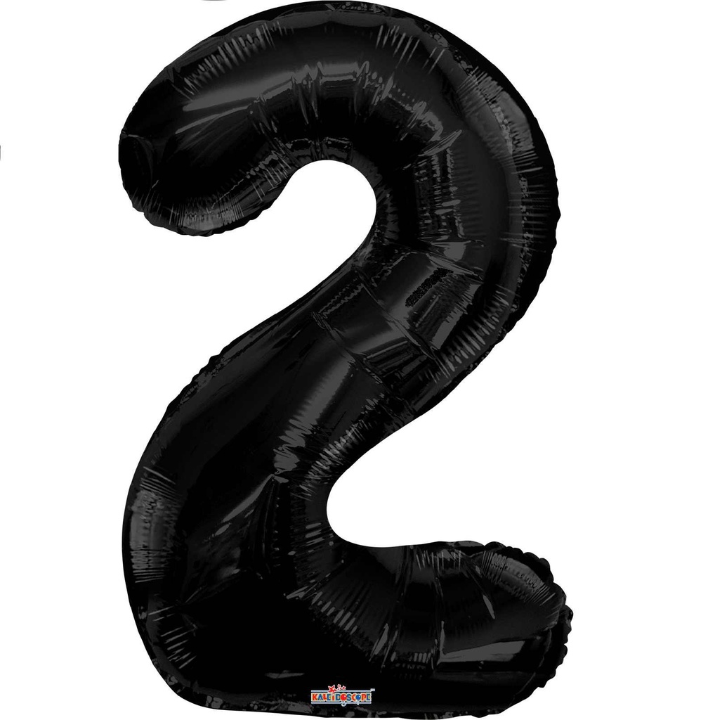 34 NUMBER #2 BLACK SHAPE SUPER SHAPE