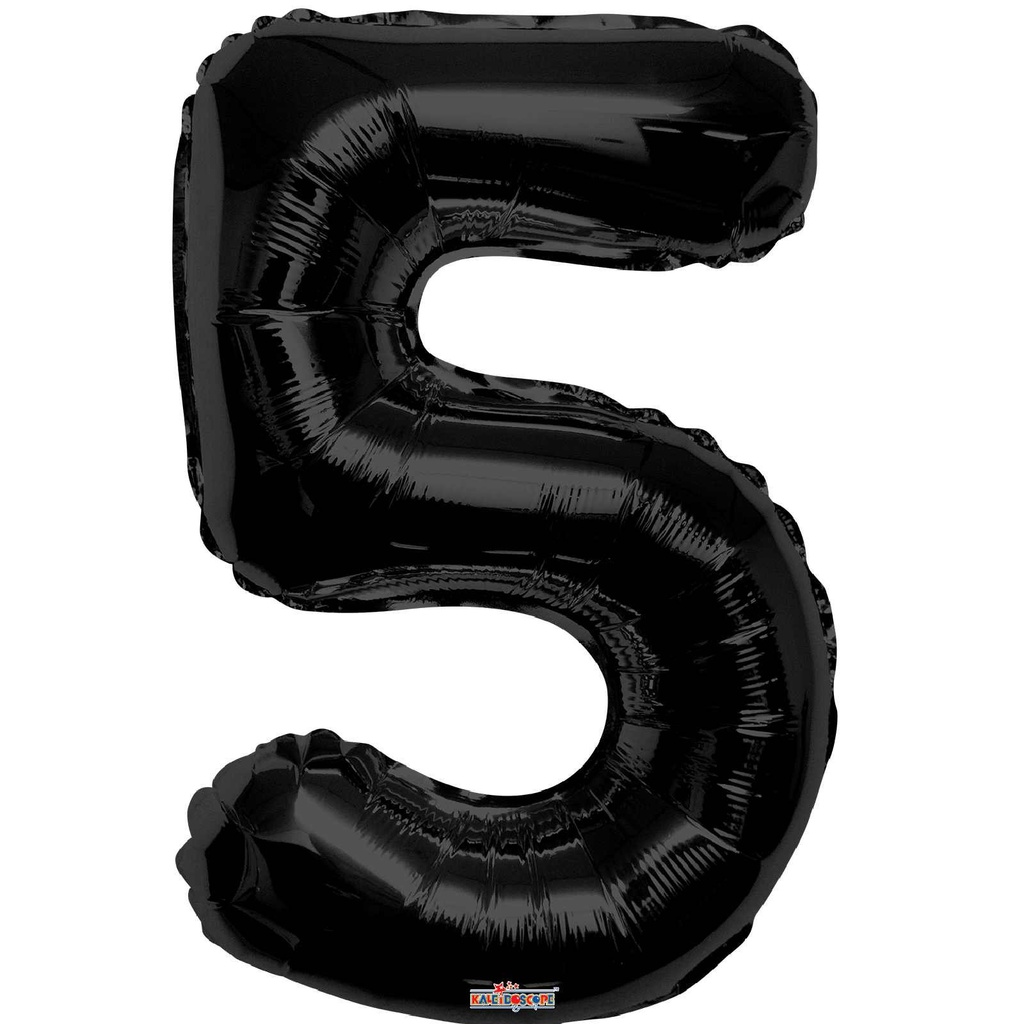 34 NUMBER #5 BLACK SHAPE SUPER SHAPE