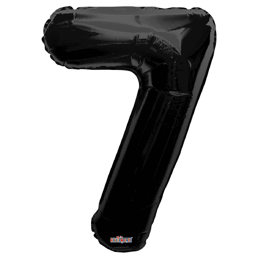 34 NUMBER #7 BLACK SHAPE SUPER SHAPE