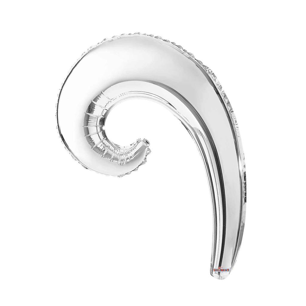 14 CURLY WAVE SILVER MINI SHAPE