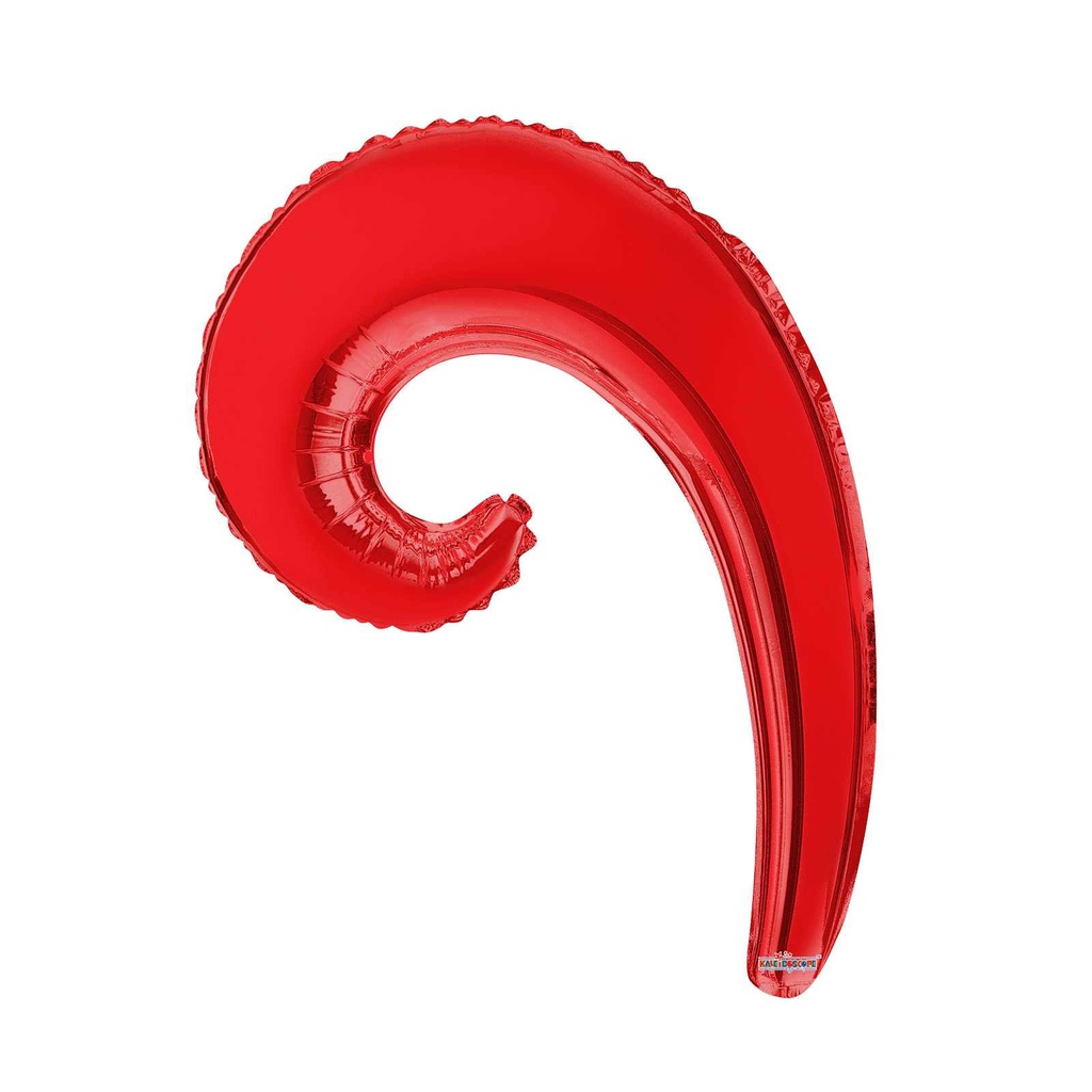 14 CURLY WAVE RED MINI SHAPE