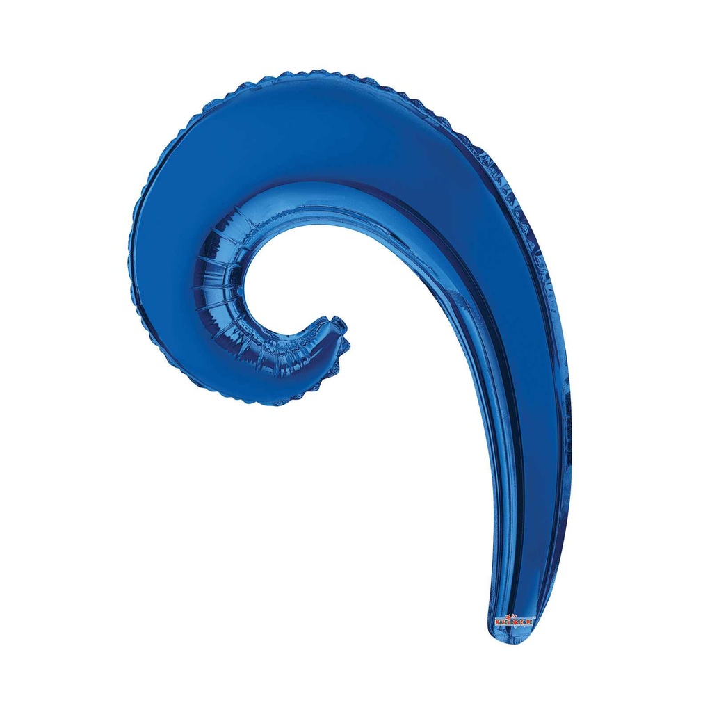 [CONV19798/DC] 14 CURLY WAVE ROYAL BLUE MINI SHAPE