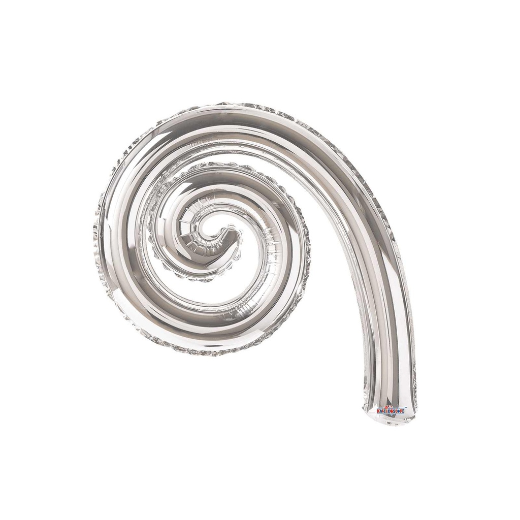 14 CURLY SPIRAL SILVER MINI SHAPE