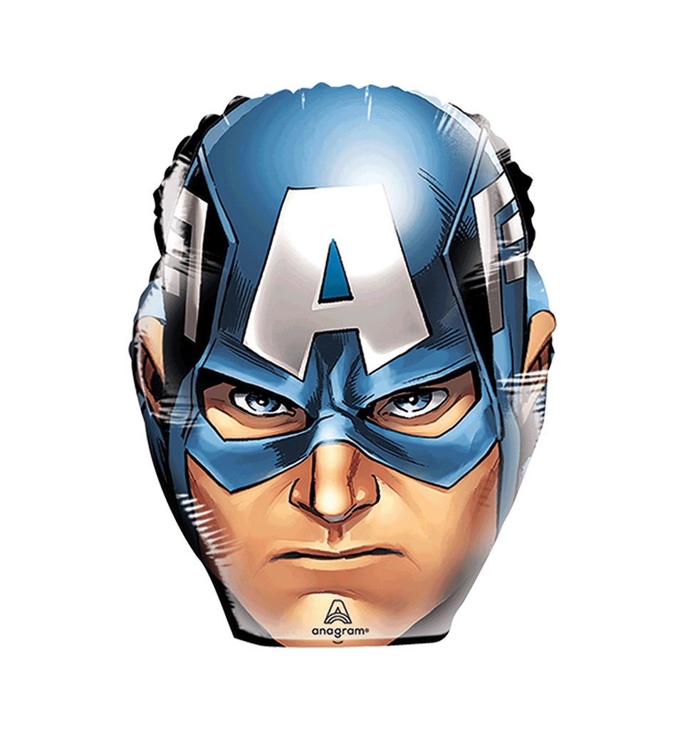 18 CABEZA DE CAPITAN AMERICA SHAPE JUNIOR SHAPE
