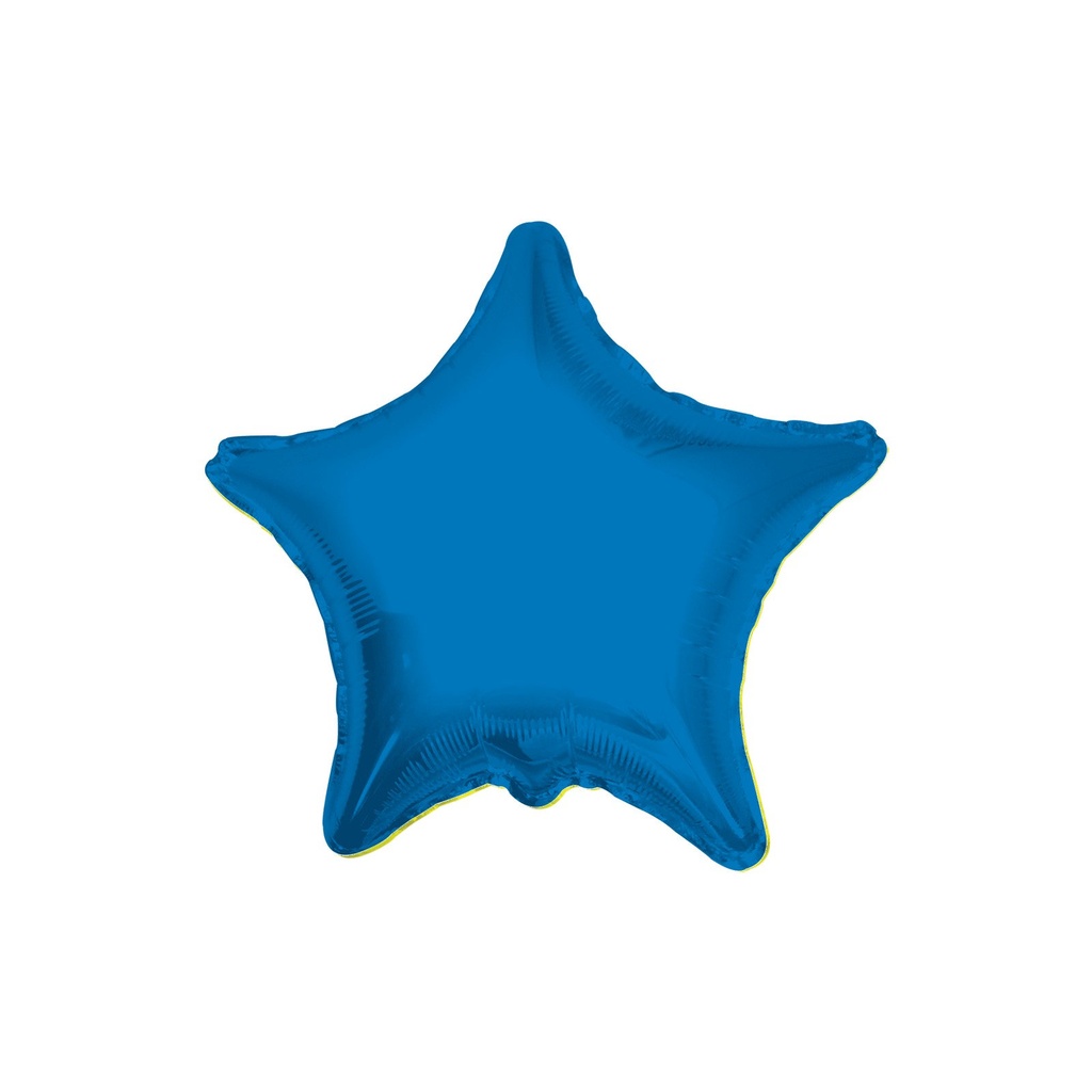 GLOBO 22 ESTRELLA AZUL ROYAL STANDARD