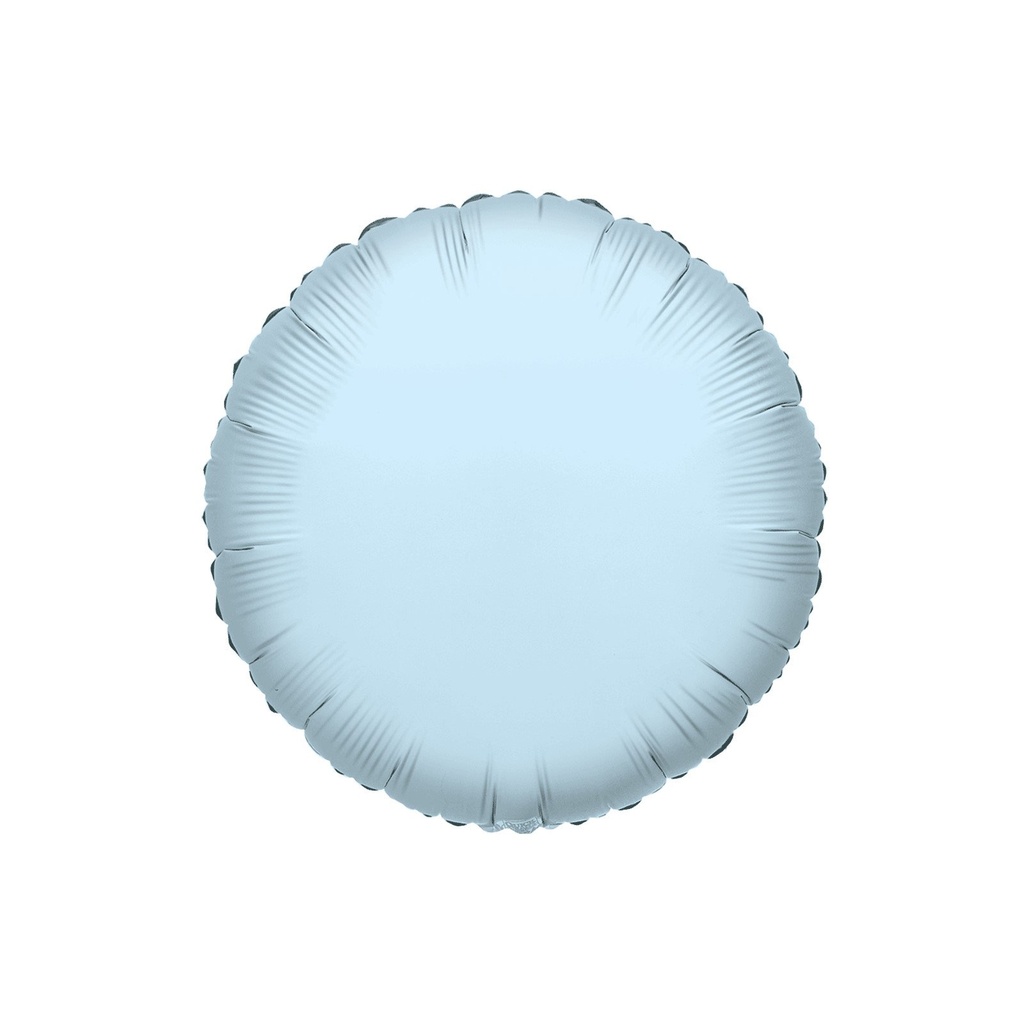 GLOBO #4 REDONDO AZUL PASTEL STANDARD