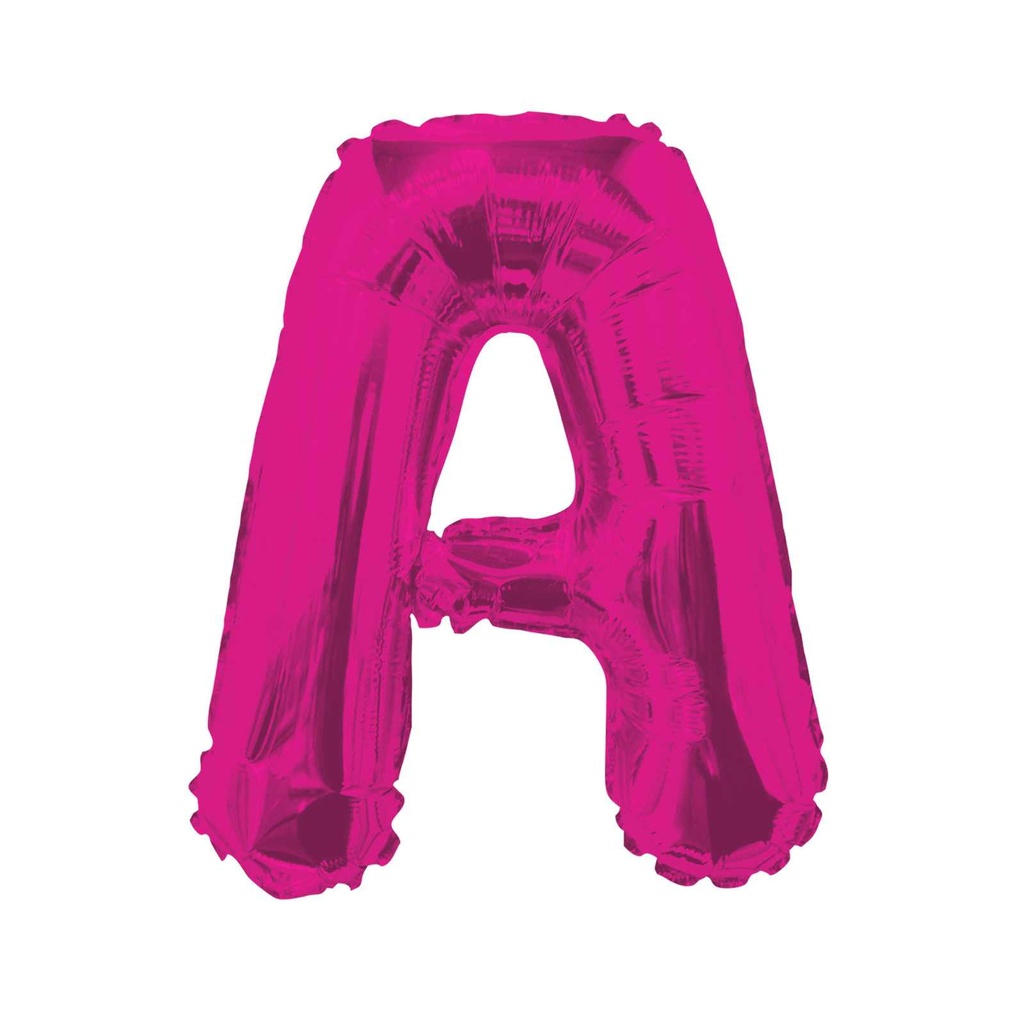14 LETRA #A MAGENTA MINI SHAPE