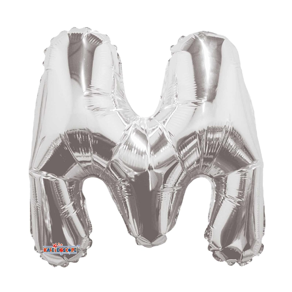 14 LETRA #M PLATA MINI SHAPE