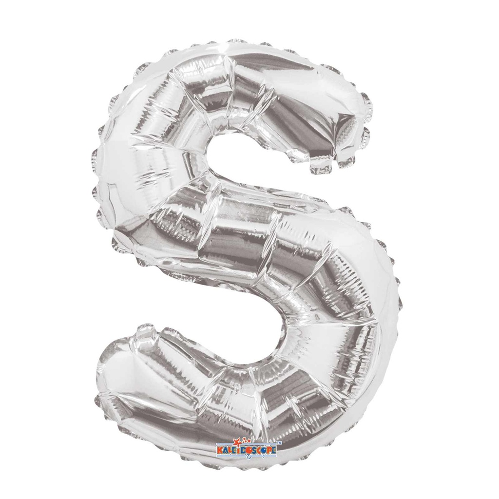14 LETRA #S PLATA MINI SHAPE