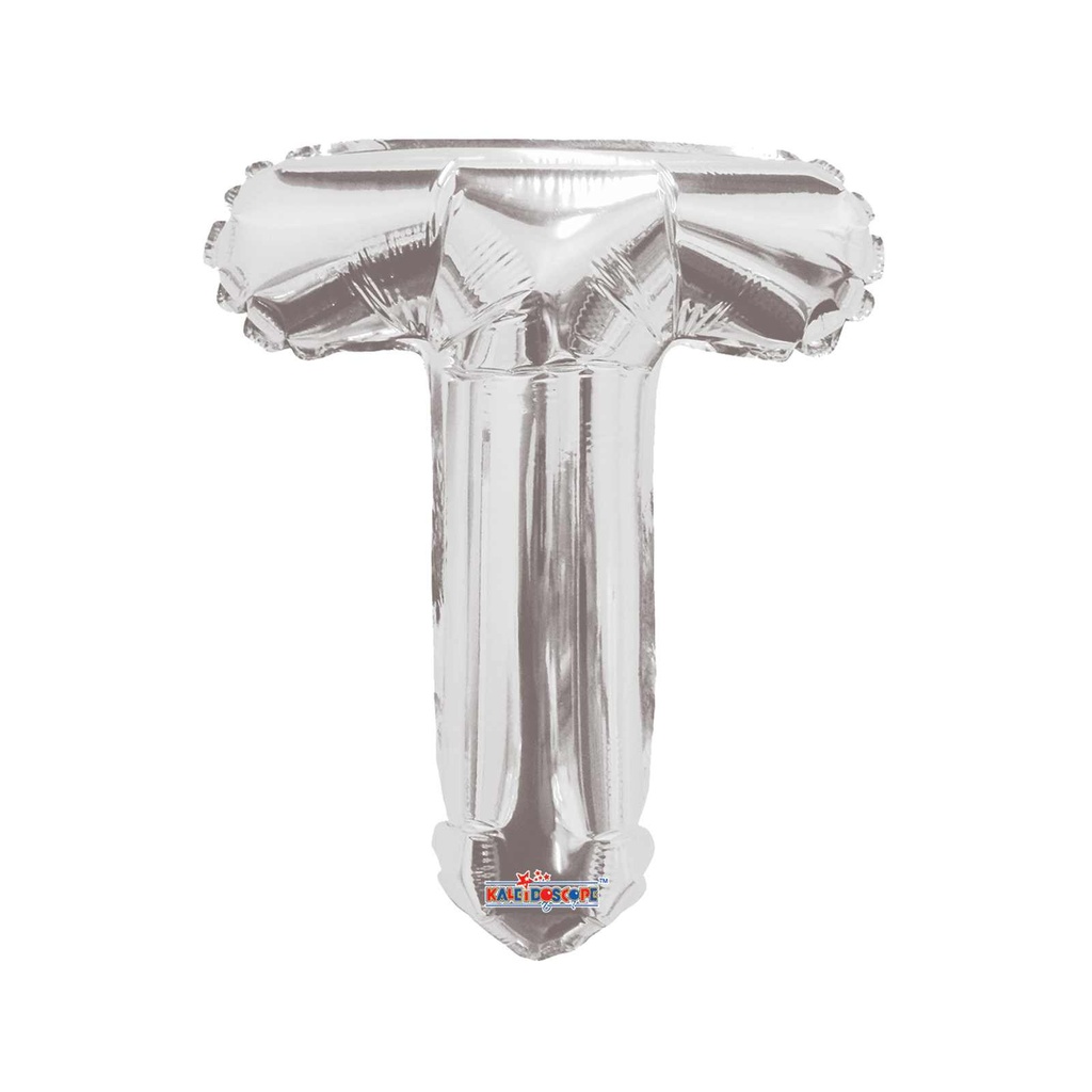 14 LETRA #T PLATA MINI SHAPE
