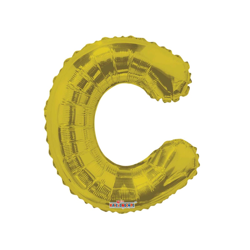 14 LETRA #C GOLD MINI SHAPE