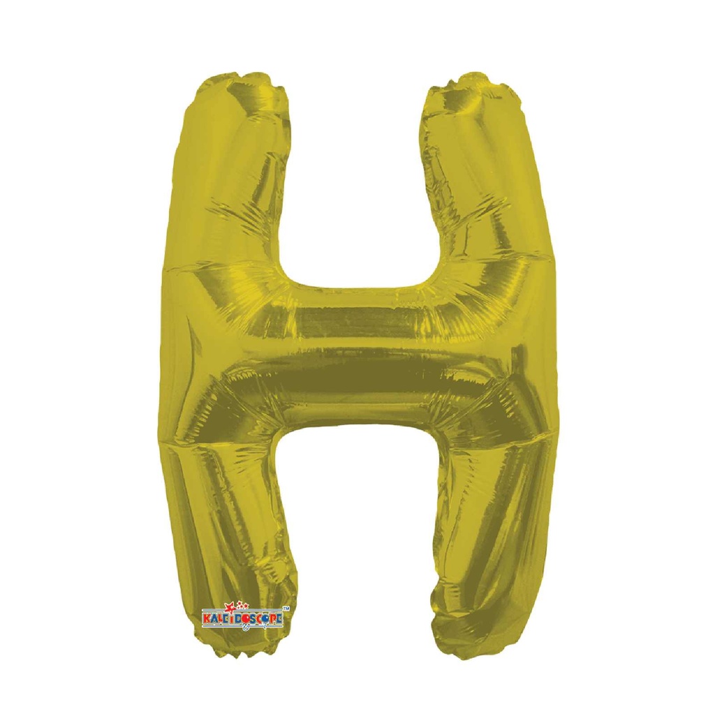 14 LETRA #H GOLD MINI SHAPE