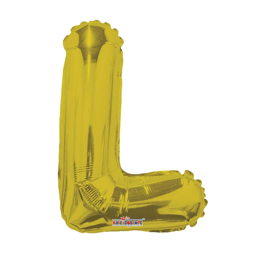 14 LETRA #L GOLD MINI SHAPE