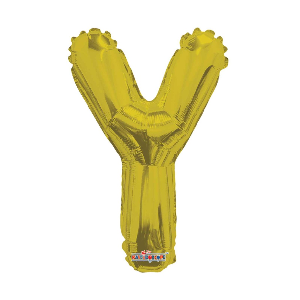 14 LETRA #Y GOLD MINI SHAPE