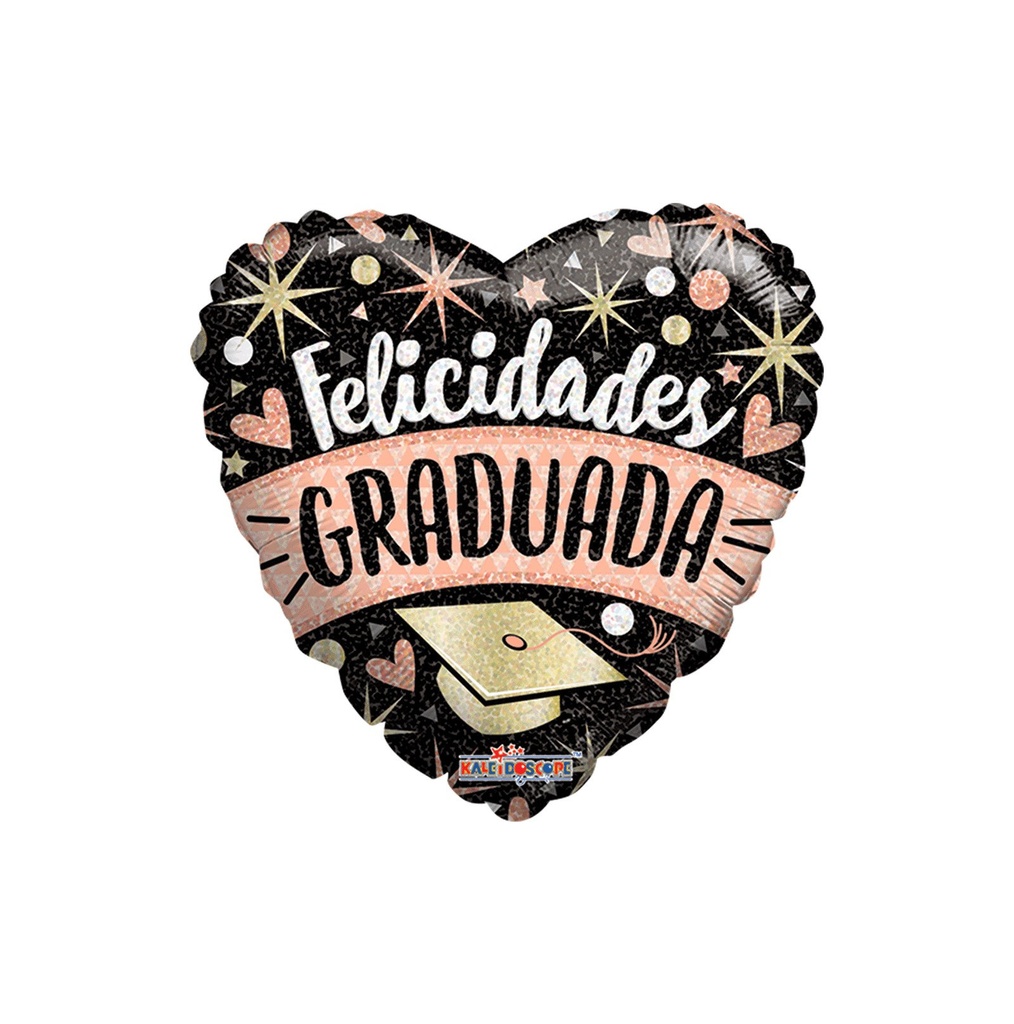[CONV35544/18] GRAD FELICIDADES GRADUADA CHIC STANDARD