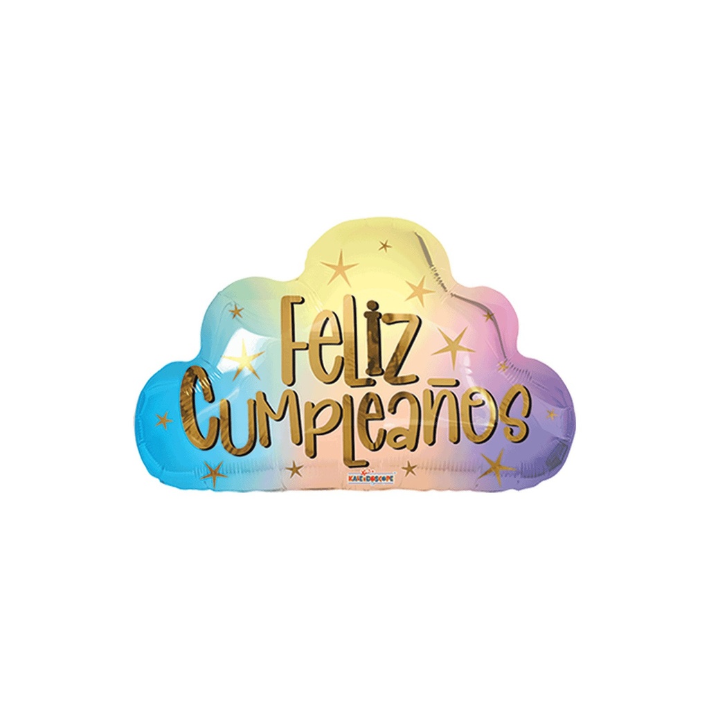 FELIZ CUMPLE NUBE AZULES JUNIOR SHAPE