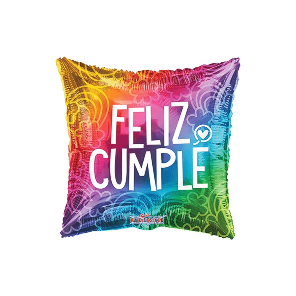 FELIZ CUMPLE NUBLES COLOR STANDARD