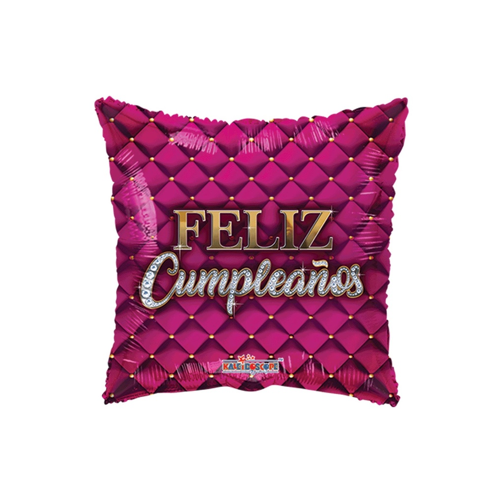 [CONV35972/18] FELIZ CUMPLE LUXURY ROSA STANDARD