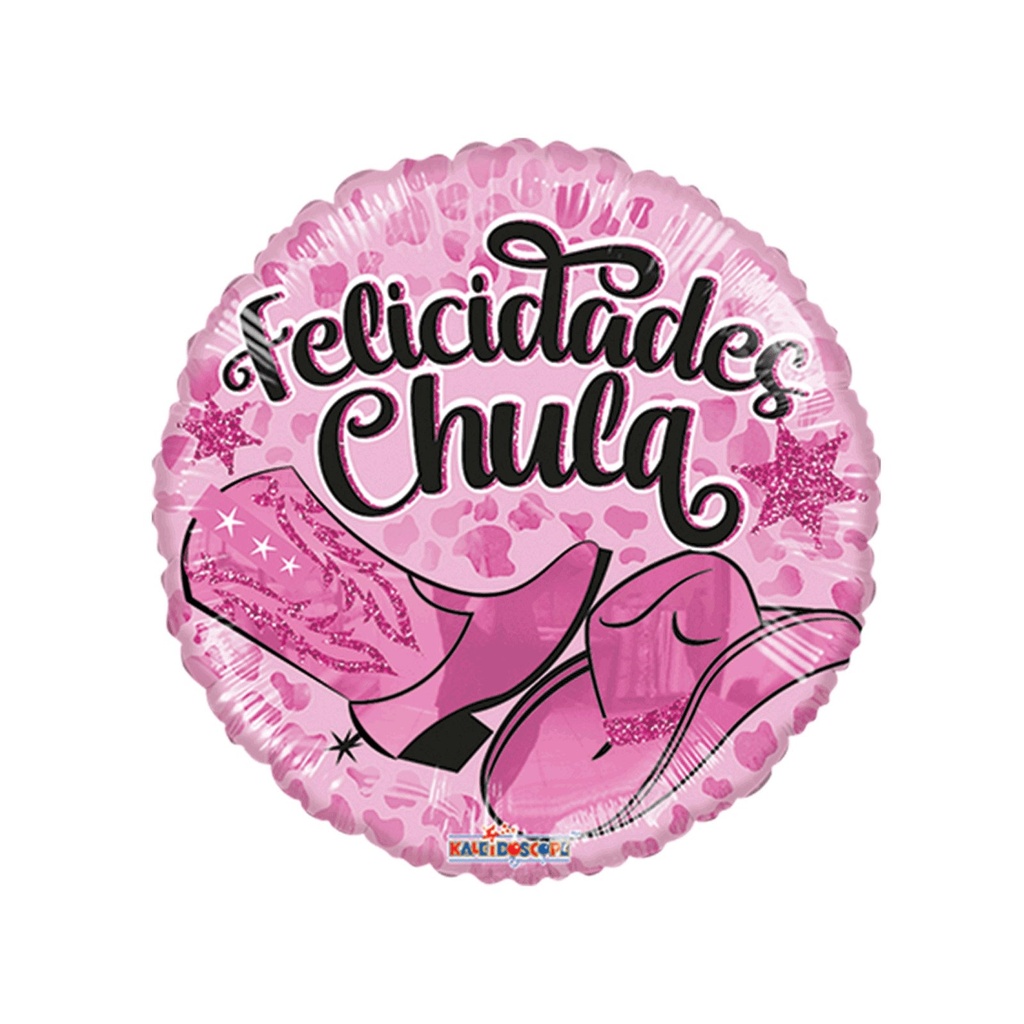 GLOBO MET FELICIDADES CHULA