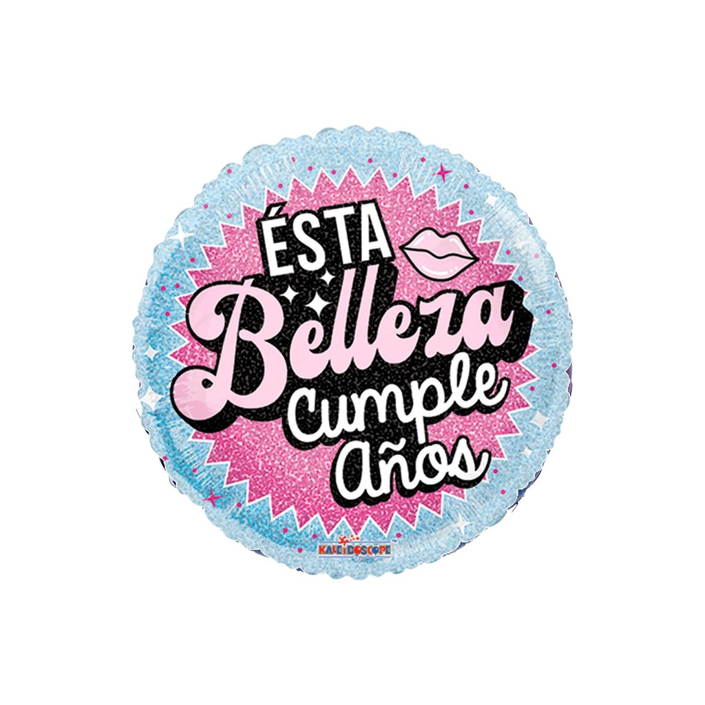 [CONV36113/12] GLOBO HOL ESTA BELLEZA CUMPLE AÐOS