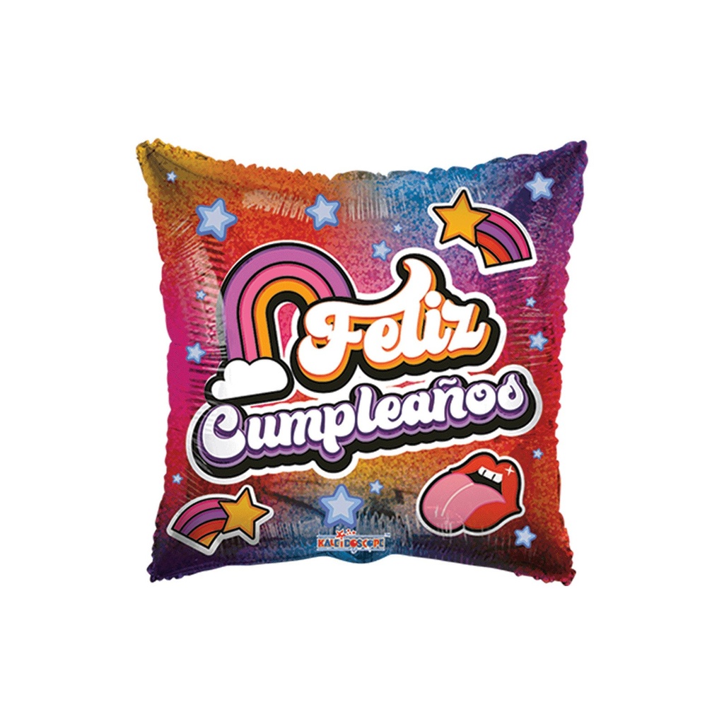 FELIZ CUMPLE STICKERS HO STANDARD