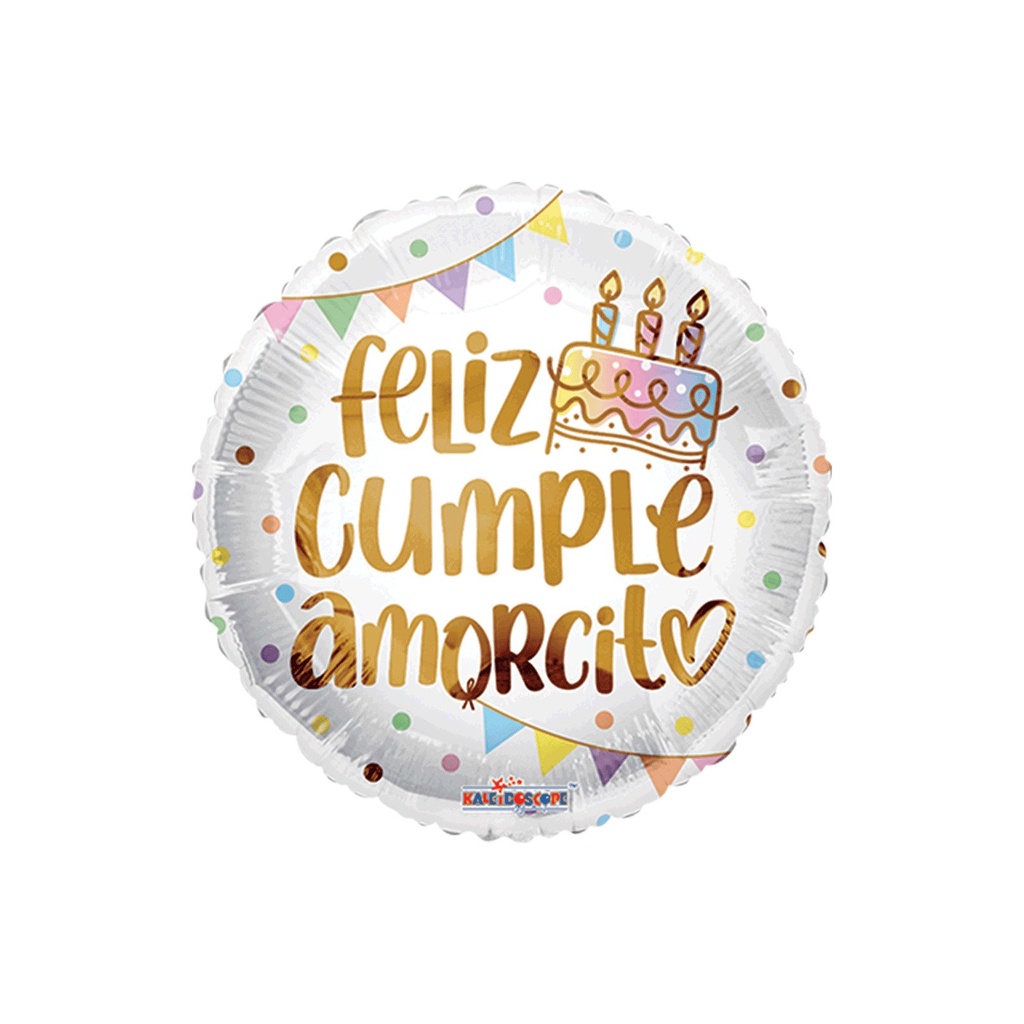 FELIZ CUMPLE AMORCITO STANDARD
